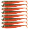 8Pcs Soft Fishing Lures 7.5cm 2.5g Artificial Baits Paddle Tail Swimbaits Fishing Lure for Bass Trout T Tail Baits