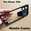 For Huawei Honor X6B Middle Frame Front LCD Frame Bezel Plate Housing Replacement JDY-LX1 JDY-LX2