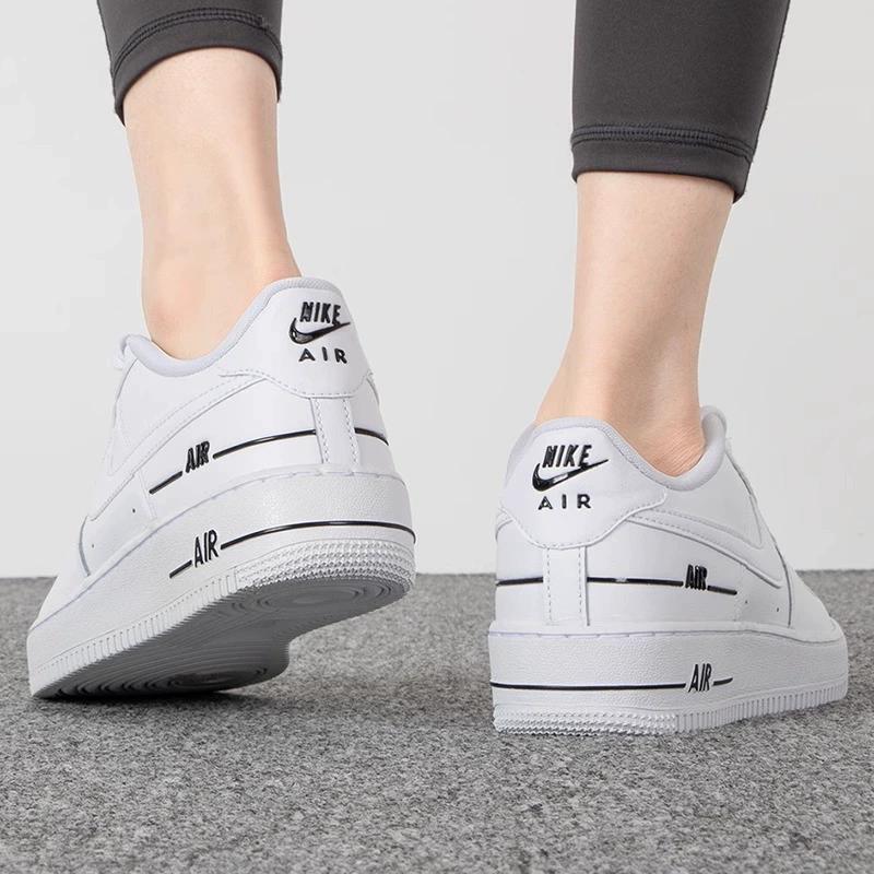 Nike Air Force 1 LV8 3 White Black GS CJ4092-100