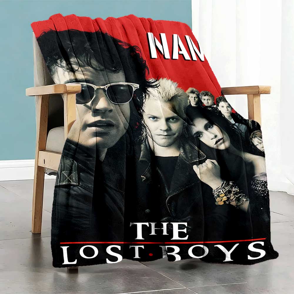 Warner Bros. Works (53) Customize Text Blanket Gift Customizable Blanket Durable Comfort for Office Chair Sofa Bedding Picnics Ideal for All Seasons