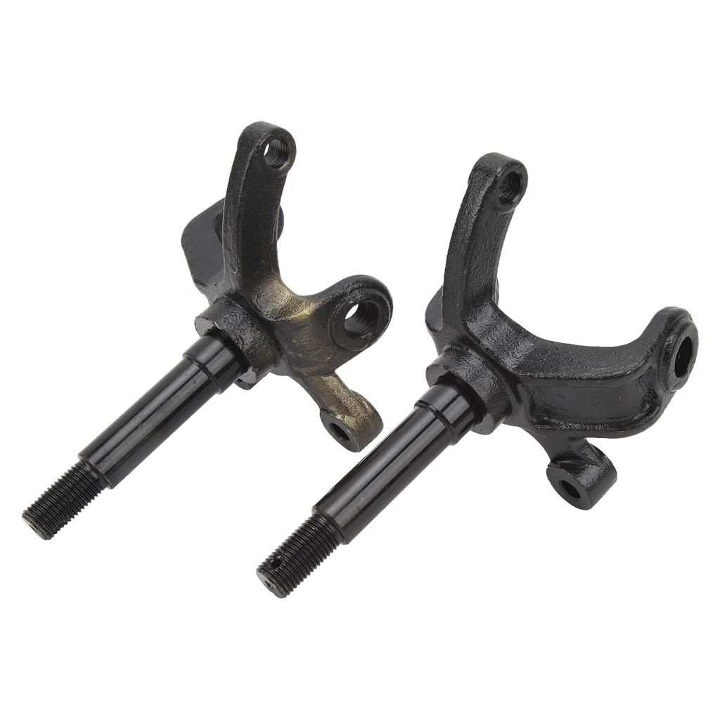 1pair Steering Knuckle Spindle Left Right Wheel Steering Knuckle for 200cc ATV Quad Bike Black