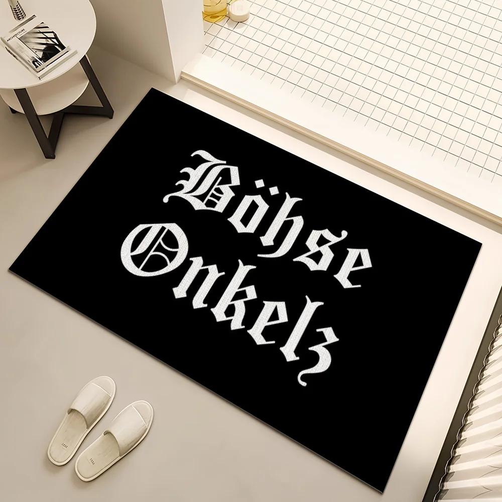 The Band Bohse Onkelz Door Mat Welcome Door mat Non-slip Floor Bedroom Kitchen Bath Balcony Hallway Rug Home Decoration Carpet