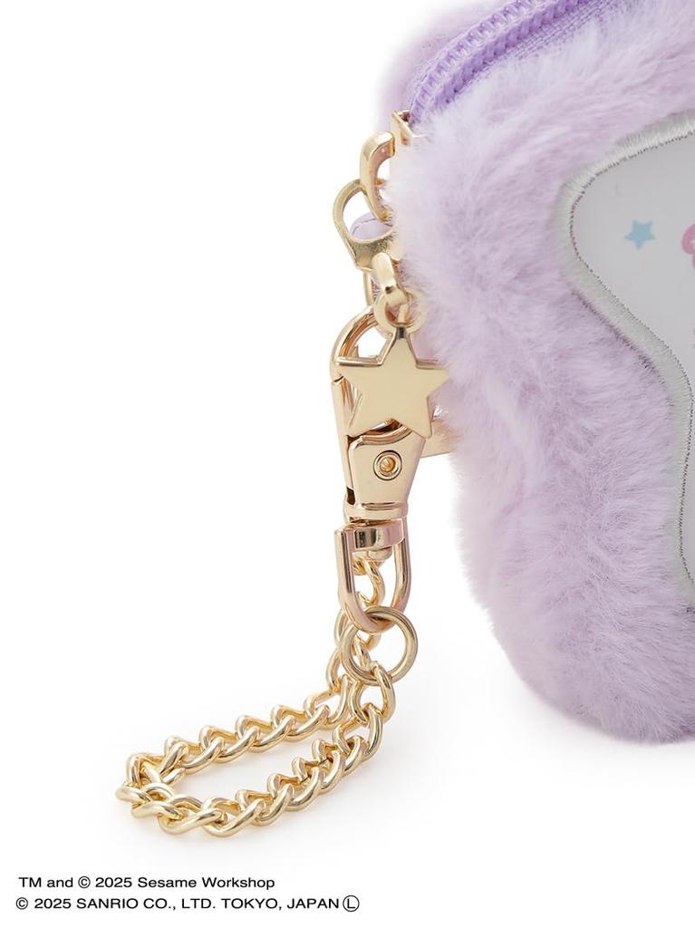 Sesamstraat Markt Abby x Little Twin Stars Stervormige Pluche Pouch SSMUGB256229 Dames LAV One Size