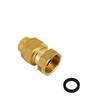 DN15/20/25 BSP Home-use Brass Check Valve for 15mm Water Meter Inlet Water Pipes, Dedicated Anti-backflow One-way Valve