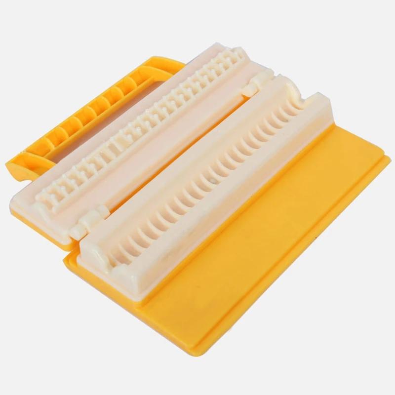 BEPAN Máquina de Brochetas de Carne para Barbacoa de Doble Fila Nueva Fabricante de Brochetas de Plástico Reutilizable Multifuncional Herramienta para Kebab Accesorios de Cocina Camping