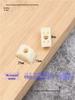 Half-Moon Nylon Washer for Desk and Stair Handrail Screw Connections