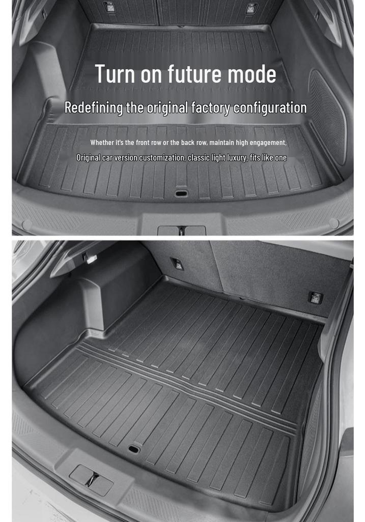 Waterproof TPE Floor and Trunk Mats for 2026 Nissan NX8, Eco-Friendly, Vehicle-Specific