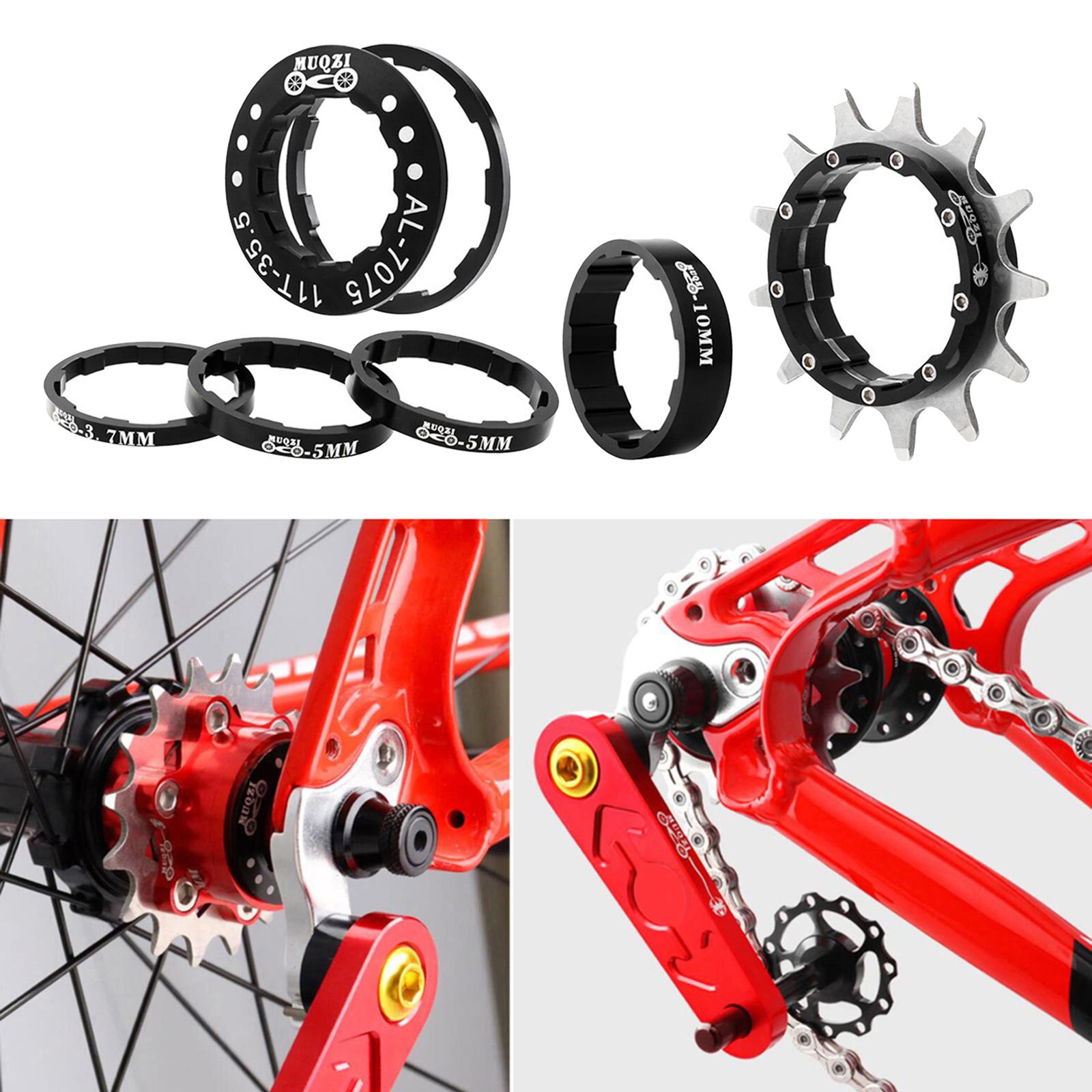 

Bike Freewheel Sprocket Components Parts Removeable Freewheel Accessory чёрный