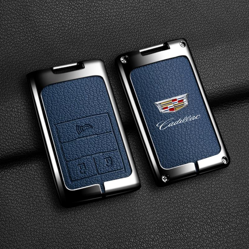 Cadillac Key Fob Shell for 13/14 XTS, Old CTS, Escalade, SLS, Seville, SRX - Suitable for Men & Women