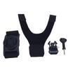 360 Degree Rotating Wrist Strap Mount PC TPE Nylon Action Camera Hand Strap Mount Holder for