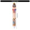 Multicolor Ballpoint Pen 10 Color-in-1 Ballpoint Pen 0.5MM for Writing Color Coding Journaling Office Writing Supply