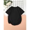 Kids Crewneck Short Sleeve Tee, Capybara Pufferfish Print Sports Casual Top