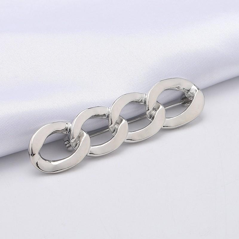 Rhinestone Waist Tightening Brooch for Women's Jeans and Necklines