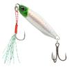 Colored Artificial Lures Features Double Hook and Slow Sinking Properties for Enhancing Fish Attraction