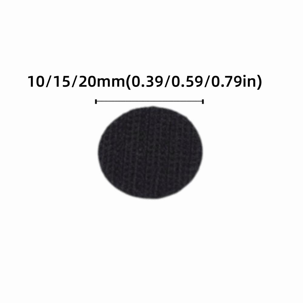 500/504 Pairs Felt Stickers Fastening Dots Tape Sticky Back Round Coins Sticker  Handwork