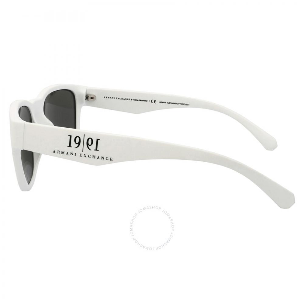 Armani Exchange Gray Mirrored Silver Square Men S SunglaSSeS ax4115Su 81566g 54