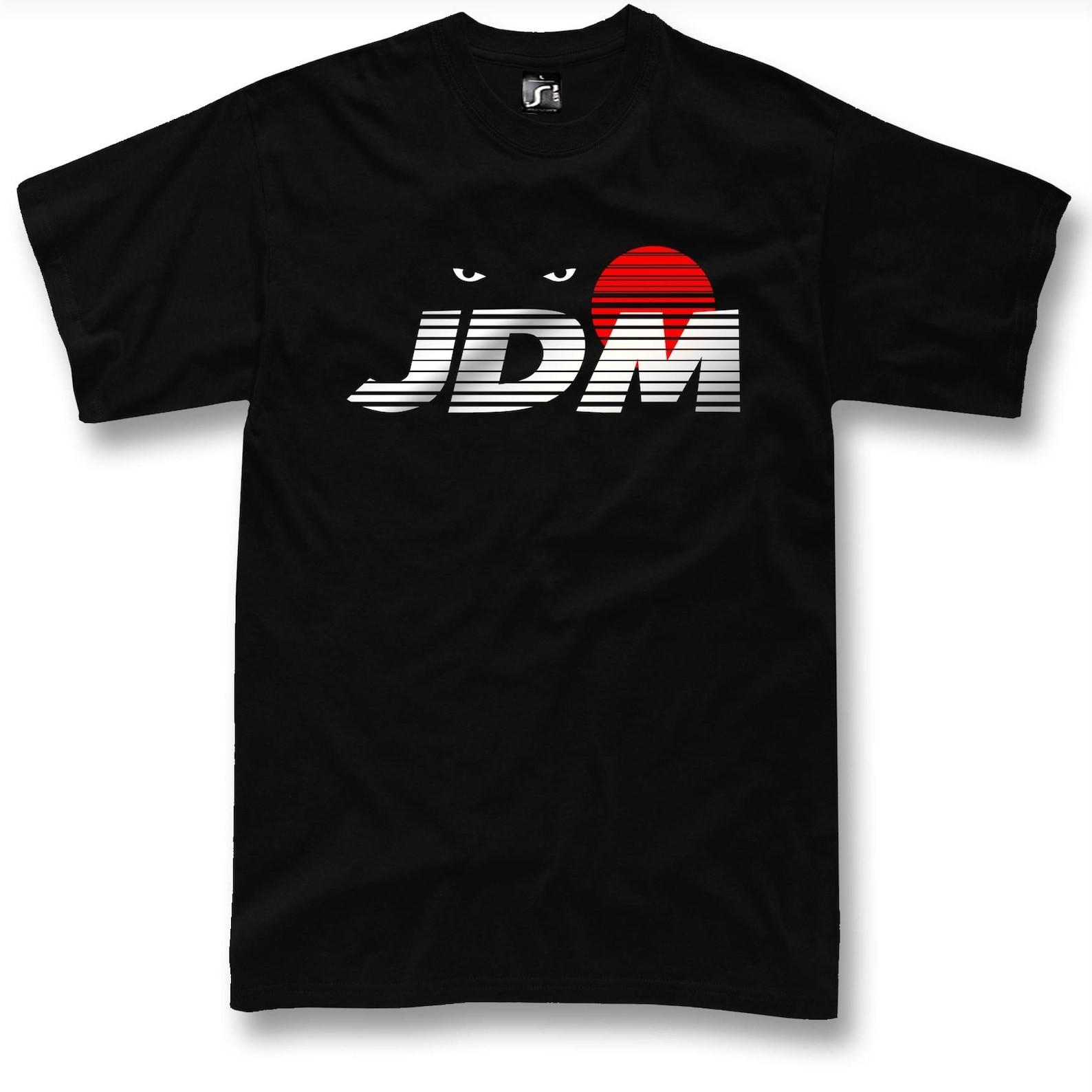 JDM Drift Car T-Shirt Japanese Tuner Streetwear Graphic Tee S