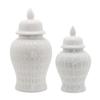 Flower Ceramic Storage Jar with Lids Porcelain General Jars Classical Tea Caddy Flower Vases Ginger Jar Vintage Home Decor