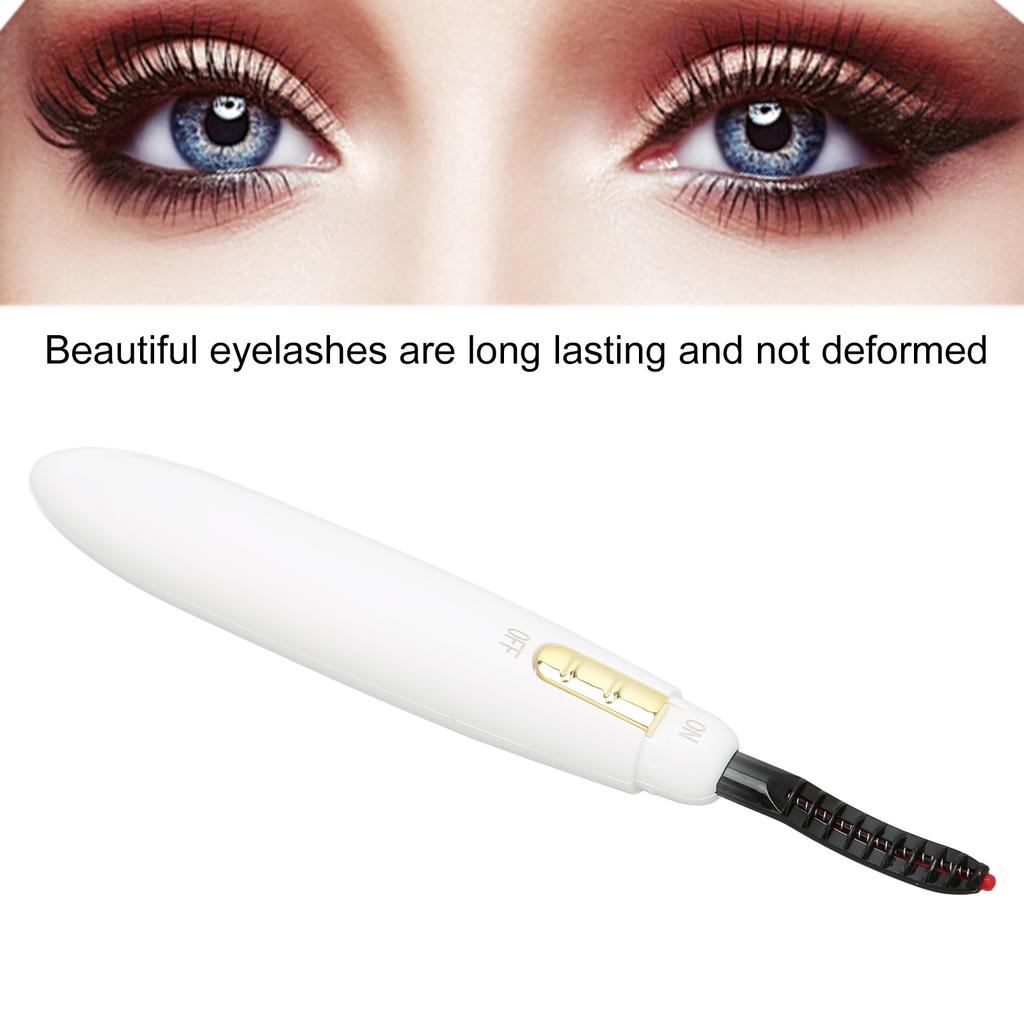 Hted Eyelash    Quick Hting   Lasting Batt y Pow ed Electric Eye Lashes    for Make Up Tool