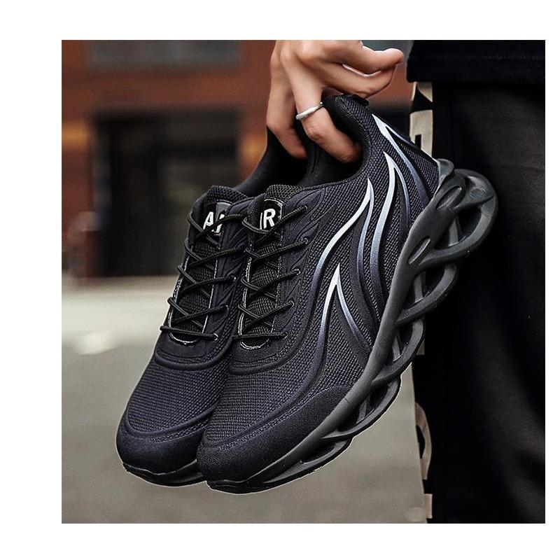 Men's Flame Printed Sneakers Comfortable Running Shoes Outdoor Men Athletic Shoes