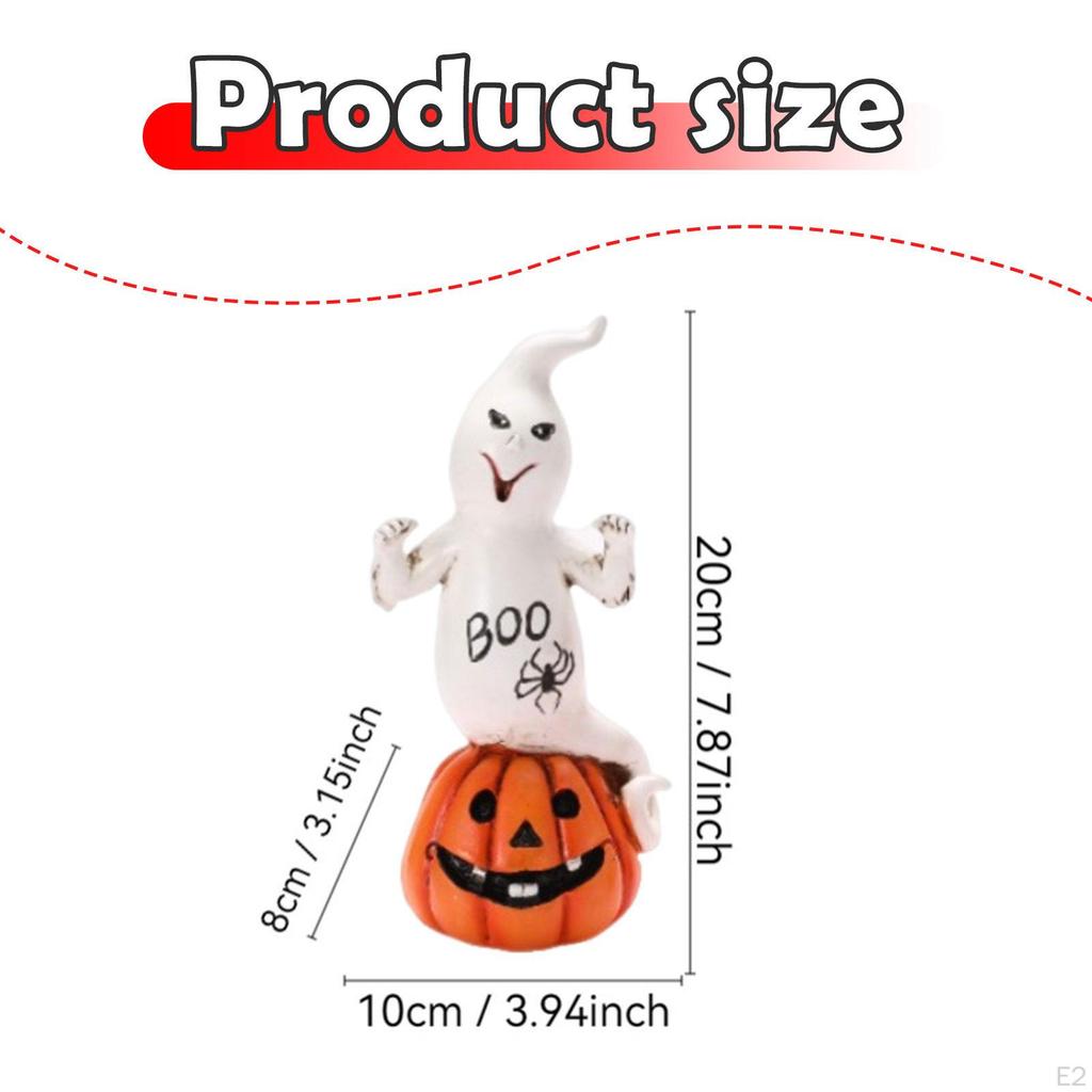 Figurine Halloween Decoration Collectible Fashion Desktop Ornament Home Decor for Garden Fireplace