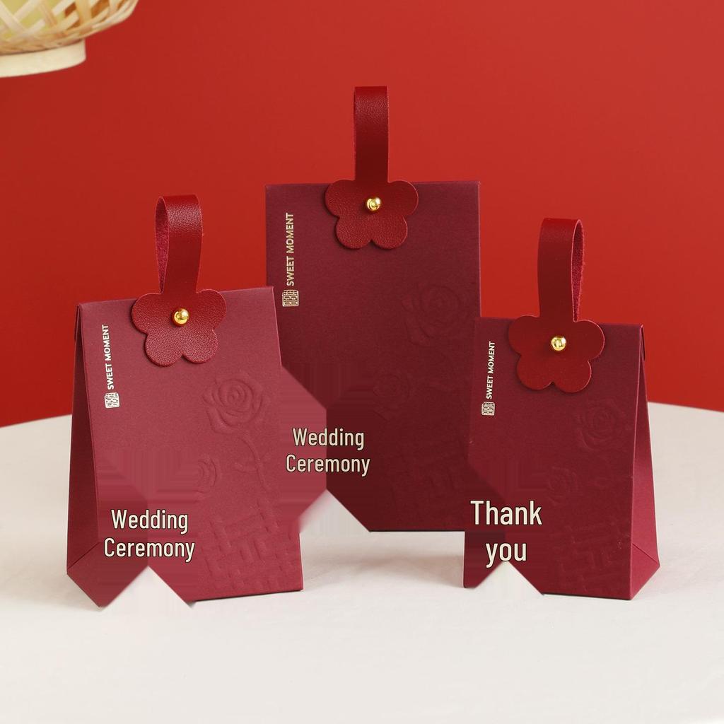 2026 Elegant Wedding Candy Gift Box - High-End, Creative Design