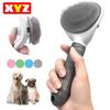 Haustier Hund Pinsel Katze Kamm Selbst Reinigen Pet Haar Entferner Bürste Für Hunde Katzen Pflege Werkzeuge Haustiere Dematting Kamm hunde Zubehör