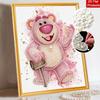 Disney DIY Pearl Art Painting Toy Story Strawberry Bear Home Wall Decoration Pearl Gem Painting Pictures Crafts Home Decoration