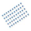100 Pcs Variable Resistor 10 Values 500R To 1M RM065 Blue White Trimmer Potentiometer Assortment Kit