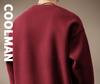 Premium American Style Heavyweight Embroidered Round Neck Men's Winter Hoodie with Velvet, Loose Fit Casual Pullover.