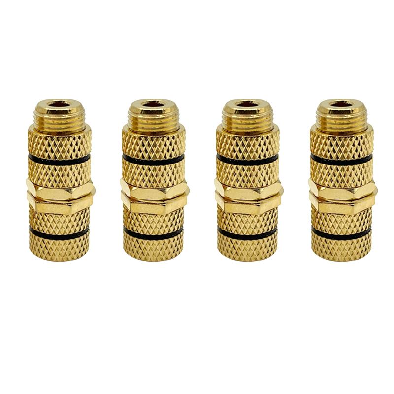 

4 шт. P790 динамик аудио кабель док-станция штекер 4 мм банановый штекер гнездо-гнездо удлинитель