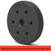 Yuying Rubber-Coated Barbell/Dumbbell Weight Plates