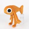 Bambole di Peluche del Pesce Steve Peluche Pesce Anime Bambola di Cotone Bambola Morbida Carina Decorazione per la Stanza Collezione Giocattoli per Bambini Regali di Compleanno