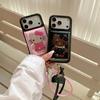 Rhinestone Hello Kitty Leather Case for iPhone 17, 16 Pro Max, 15, 14