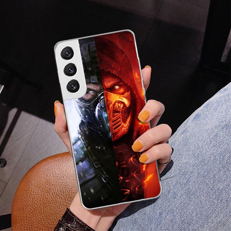 Mortal Kombat Phone Case For Samsung Galaxy S24 S25 Edge S26 Ultra S23 S22 S21 Plus S20 FE + Personalized Print Cover Galaxy S24