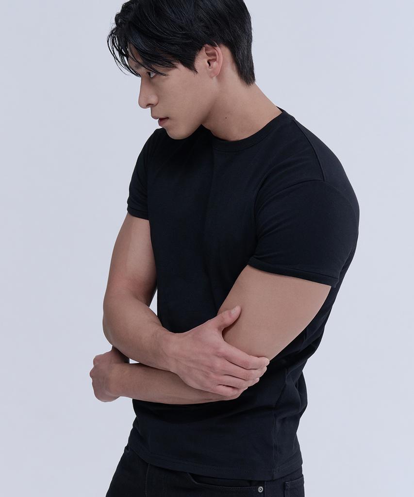 NINEZ [2Pack] Signature Cotton Slim Fit T-Shirt (3 Colors)