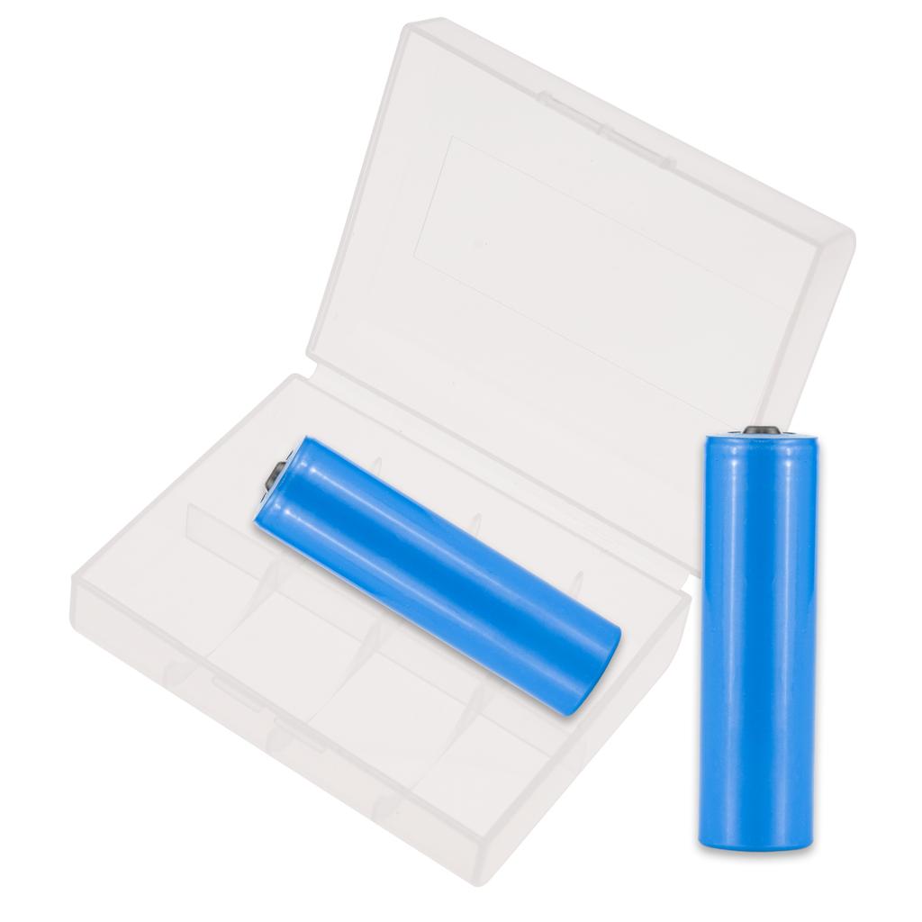 PP Battery Container for 2pc 26650 Battery Storage Safeguards Your Batteries from Short Circuit Accident Drop Box