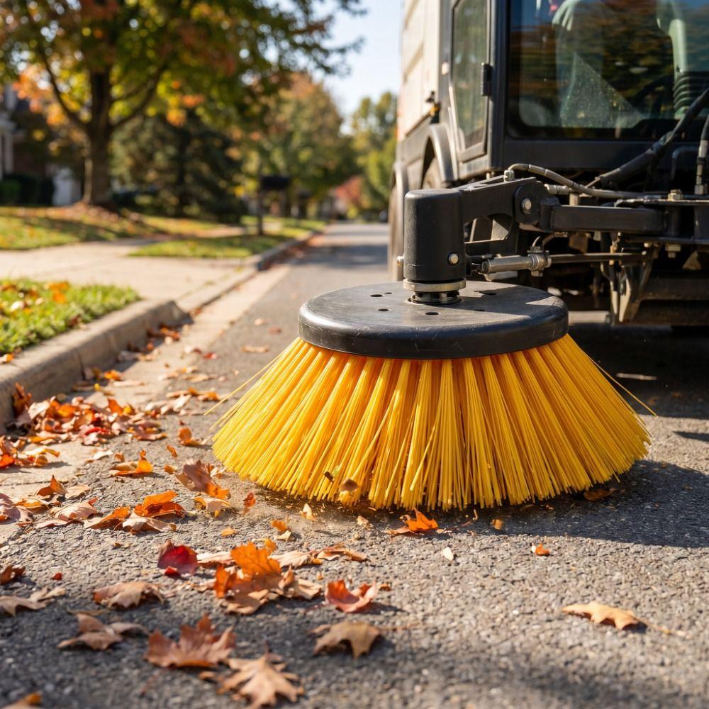 Universal Sanitation Sweeper Disc Brush Wear-Resistant Bristle Brush Electric Street Sweeper