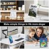 20 Pcs Acrylic Book Display Stand 4''×3'' Clear Acrylic Easel for Display Stand for Displaying Pictures, Books, CDs, Artworks