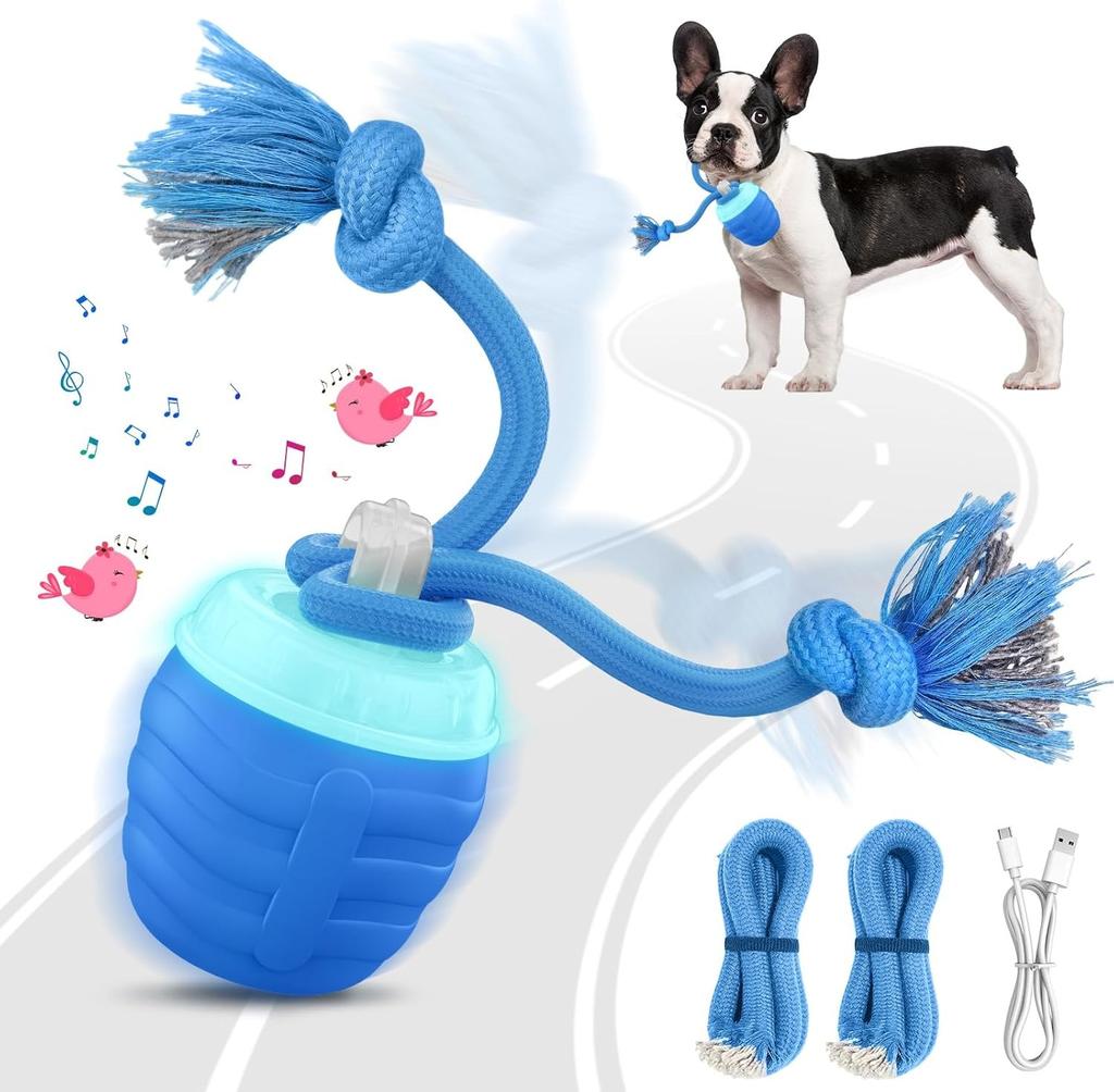 Interactive Dog Toys Upgraded Motion Activated Balls for Medium/Large Dog Automatic Moving Dogs Toy Ball dog toys for small dogs