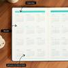 A5 2027 English Schedule Book: Elegant Daily Planner & Self-Discipline Notebook