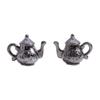 Vintage DIY Alloy Jewelry: 3D Kettle and Coffee Cup Charms Pendants