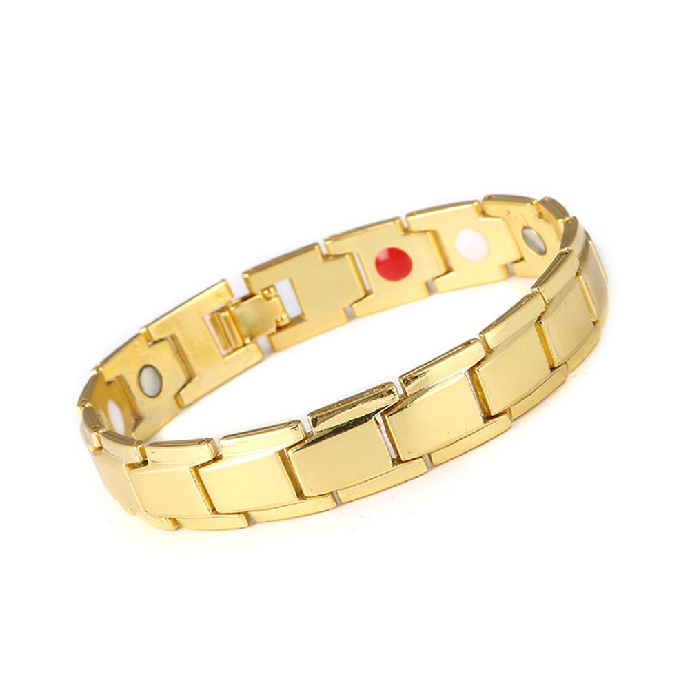 Bracelet Magnétique Tendance Homme Femme Santé Énergie Thérapie Bijoux Arthrite