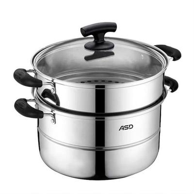 Stainless Steel Double Steamer