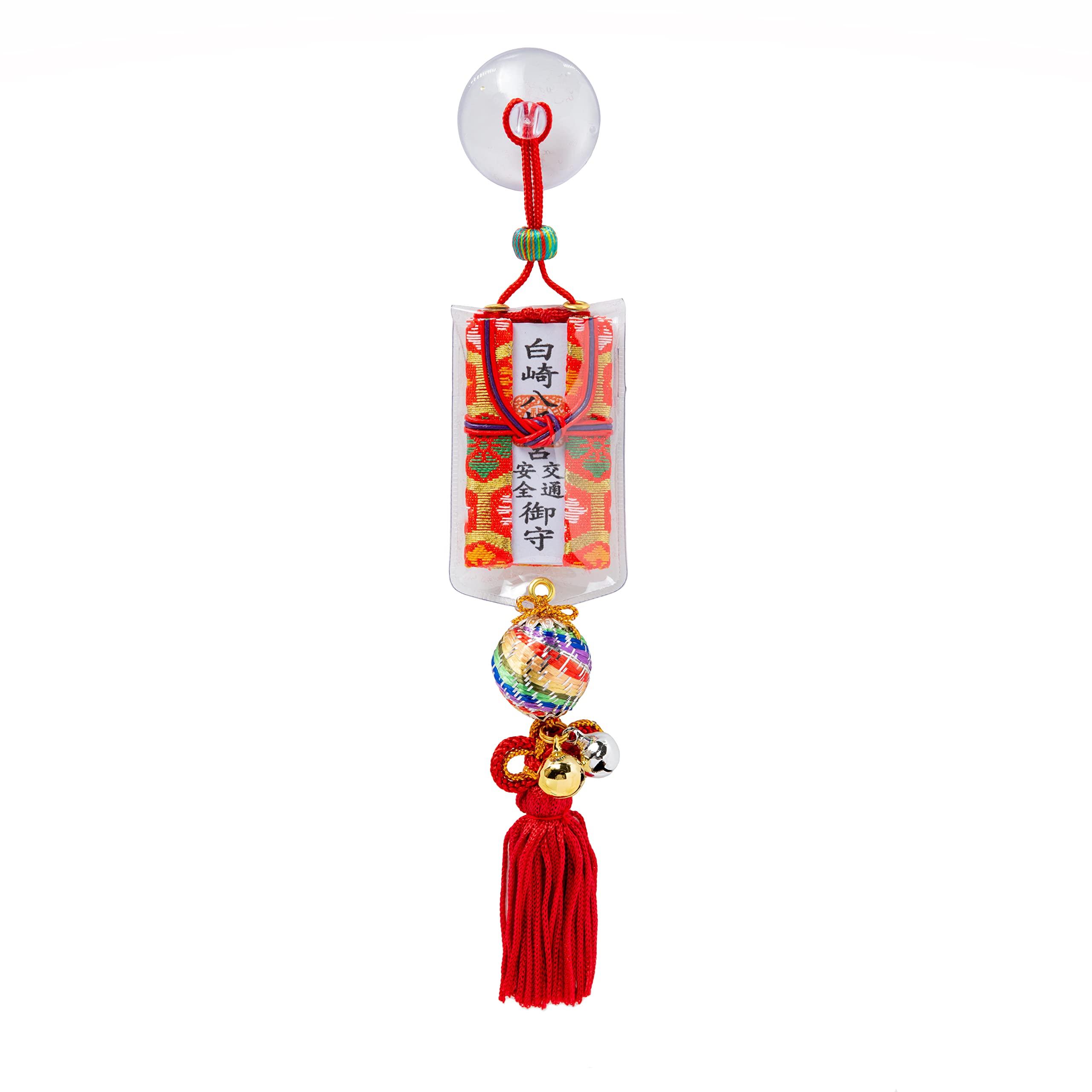 

Traffic Safety Bead Amulet Prayed and Purified at a Shrine Seven-Colored (Red) -