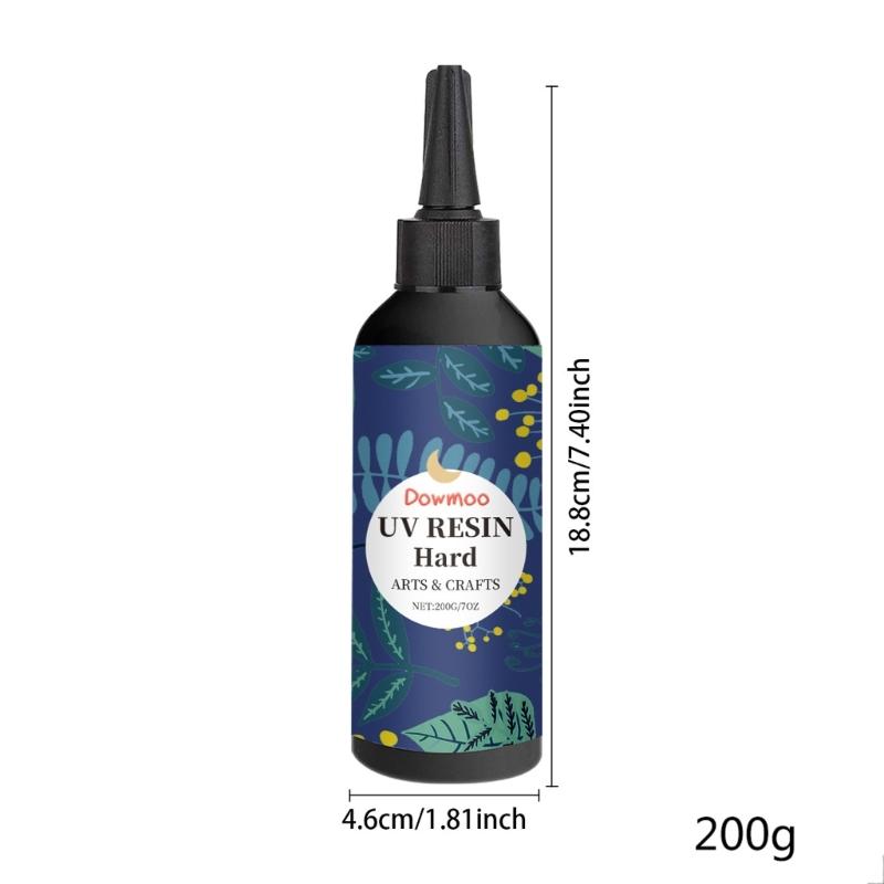 30/100/200g Ultraviolet Fast Curing Resin Jewelry Making Cure Sunlight Crafts Transparent UV Resin Hard Casting Coating
