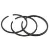 65mm Piston Ring Set - 3Pcs Standard Replacement for Air Compressor Pump