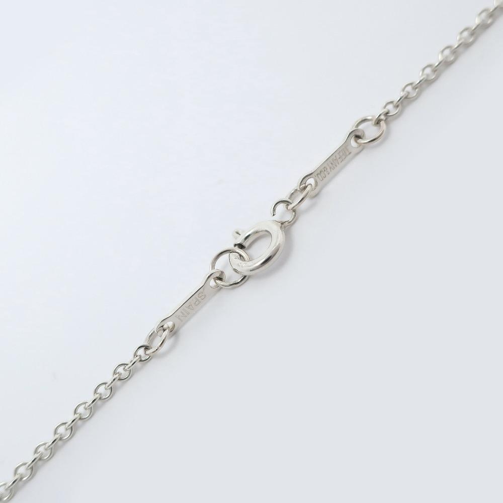 TIFFANY&Co. Open Heart Necklace Elsa Peretti Silver925 Heart 9.9g Women Used