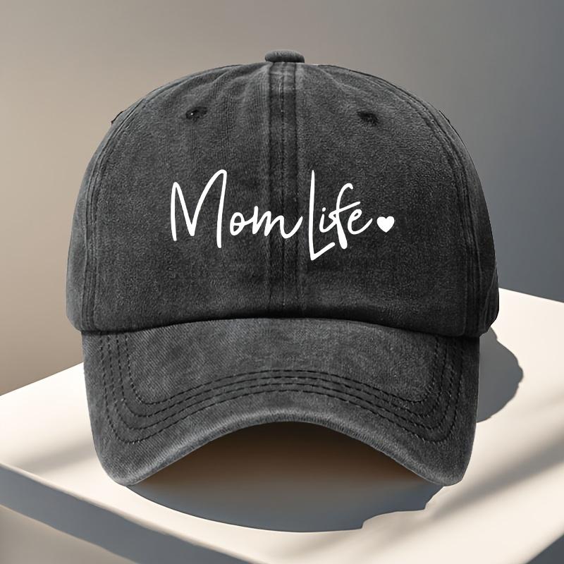 Fun Printed Mom Hat Suitable for Women and Grandmothers Adjustable Baseball Cap