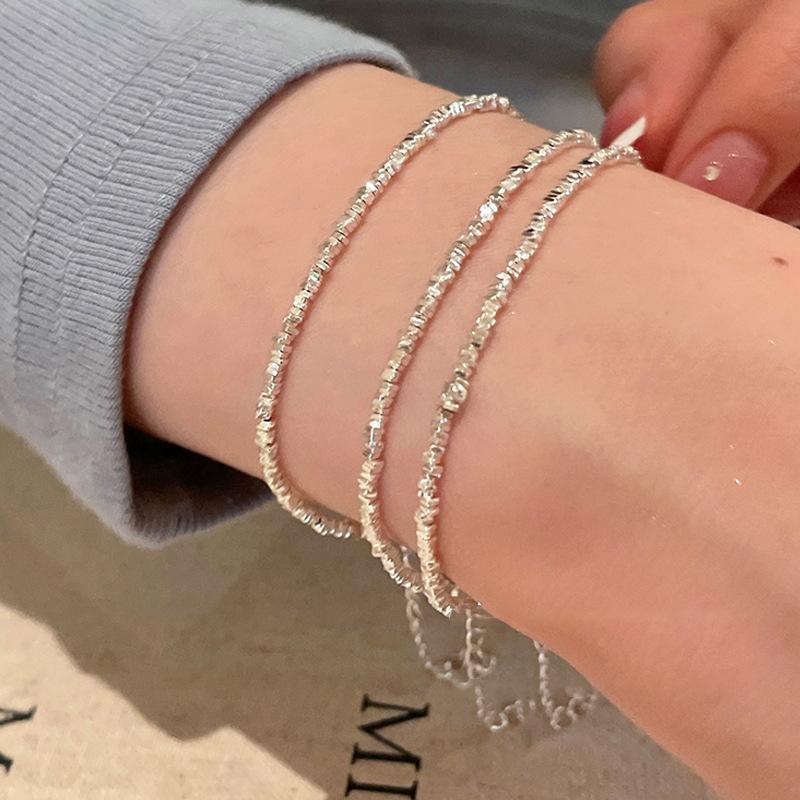 

Female Light Luxury Niche Exquisite Layered Bracelet серебряный